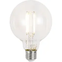 Luumr Smart E27 dimbar LED-pære G95 klar 7W 806 lm 2700-6500K Zigbee