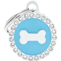 My Family Glamorøs Kjæledyrbrikke Med Sirkel-og Beindesign