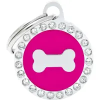 My Family Glamorøs Kjæledyrbrikke Med Sirkel-og Beindesign