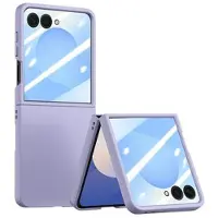 Mtp Products Samsung Galaxy Z Flip7 Plast-deksel med Ytre Beskyttelsesglass - Lilla