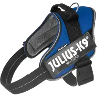 Julius-K9 K9 IDC POWAIR sele, Str.: 1, blå, 63-85 cm