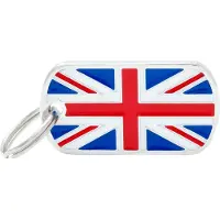 My Family England Flag Kjæledyrmerke