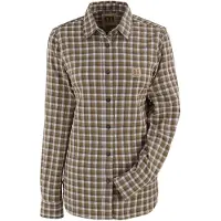 Härkila Fjell L/S Skjorte Dame Dark olive check, XL