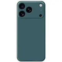 Mtp Products iPhone 17 Pro støtsikkert silikon-deksel - svartgrønn
