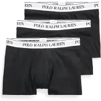 Ralph Lauren for man. 714830299008 Pack of 3 black boxers (XL), Homewear, Cotton