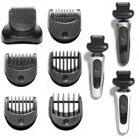 24hShop Trimmersett med kammer og barberhøvel til Braun Series 5/6/7 barbermaskin