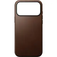 Nomad Modern Leather Case, Etui, Apple, iPhone 17 Pro Max, 17,5 cm (6.9), Brun