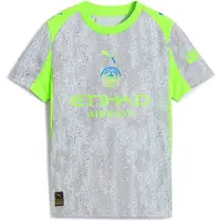 Puma Manchester City 25/26 Third Jersey Youth, Clothing, Cool Weather/Pro Green, 15-16Y