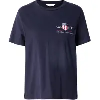 Gant for woman. 4200277 Archive Shield T-shirt navy (XS), Casual, Cotton, Short sleeve