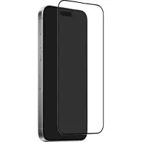 Puro Frame herdet glass til iPhone 17 Air med applikator og svart ramme