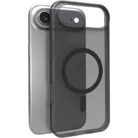 SBS Daylight Magsafe-kompatibelt silikonetui for iPhone 17 Air - gjennomsiktig svart