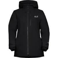 Jack Wolfskin Flowline 3in1, Skijakke, Dame, Black