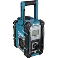 Makita DMR108, Arbeidsplass, AM, FM, 87,5 - 108 MHz, 522 - 1.629 kHz, 7 W, Sort, Blå
