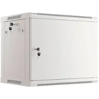 Lanberg WF01-6409-00S rackskap 9U 19 600x450, veggmontert, grå