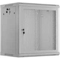 Lanberg WF01-6412-23S rackskap 12U, veggmontert, 19, 600 x 450, grå