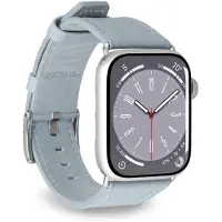 Puro PUAW44ECLASSICLBLUE, Klokkereim, Apple, Apple Watch, Lær, Svart, 250 g