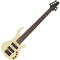 G4M 878 6-strengs Bassgitar Kremfarget