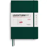Adlibris Weekly Planner & Notebook 2026 B5 Forest Green Leuchtturm1917