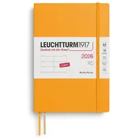 Adlibris Weekly Planner 2026 A5 Soft Rising Sun Leuchtturm1917