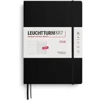 Adlibris Weekly Planner & Notebook 2026 B5 Black Leuchtturm1917