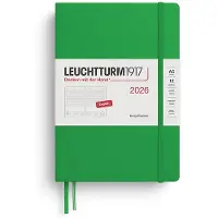 Adlibris Daily Planner 2026 A5 Spring Leaf Leuchtturm1917
