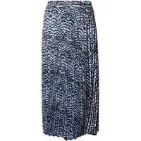 Scotch & Soda Asymmetrical Pleated Wrap Midiskjørt