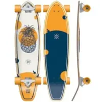 Flying Wheels Tropical 35" Surfskate oransj