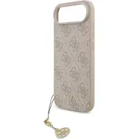 GUESS iPhone Air 4G Charm Hybrid-deksel - MagSafe-kompatibel - Rosa