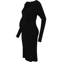 Vero moda Saba Rib Maternity Kjole Med Lange Ermer