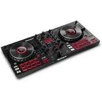 Numark Mixtrack Platinum FX DJ Controller with M-Audio BX4 Monitors