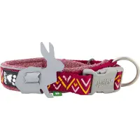 Hurtta Razzle-Dazzle halsbånd 55-65 cm, Beetroot