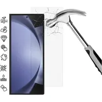 Mtp Products Samsung Galaxy Z Fold6 Beskyttelsesglass - 9H, 0.3mm - Case Friendly - Klar