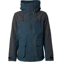 Superdry for man. M5012240A Colour Block Windbreaker Jacket green (M), Casual, Polyester, Navy