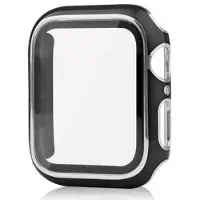 Mtp Products Apple Watch Series SE (2022)/SE/6/5/4 Deksel med Beskyttelsesglass - 44mm - Svart