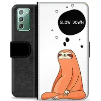 Mtp Products Samsung Galaxy Note20 Premium Lommebok-deksel - Slow Down