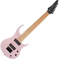 G4M 529 Elektrisk Gitar 8-strengs Flamingo Neon