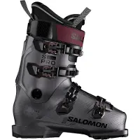 Salomon S/Pro Delta 120 GW, Skistøvler, Herre, Beluga Metal/Beluga Metal/Burgundy Me