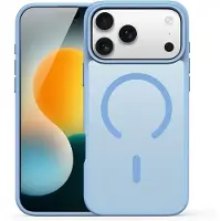 DUX iPhone 17 Pro Max Yind Hybrid-deksel - MagSafe-kompatibel - Lyseblå