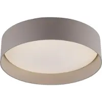 Schöner Wohnen LED-taklampe TAVOLI, beige, Ø 29 cm, metall, CCT, dimbar