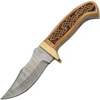 Damascus Celtic Knots Hunter