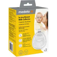 Medela Morsmelksamler - In-Bra - 2-pack - 30 ml - - OneSize - Tilbehør