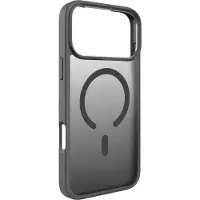 Puro Gradient TPU-etui kompatibelt med MagSafe for iPhone 17 Pro Max - grå
