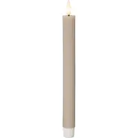 Star Micronics LED antikke stearinlys beige 2st 25cm