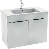Laufen Jika Cube baderomsmøbelsett H607xB800xD430 mm, 2 soft-close-dører