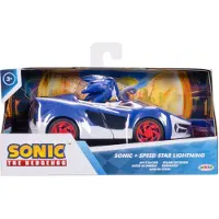 JAKKS Pacific Sonic Tilpassbart Kjøretøy Med Avtakbar Figur 2 Tilfeldig Modell Assortert 7 Cm