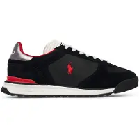 Ralph Lauren Ftw for man. 809974040004 Varick suede and black oxford trainers (40), Leather, Flat, Laces, Casual