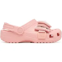Crocs Sandaler - Classic+ Bow Tresko K - Powder Rosa - - 32/33 - Sandals