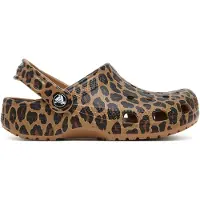 Crocs Sandaler - Classic+ Dyre-tresko K - Sepia/Leopard - - 32/33 - Sandals