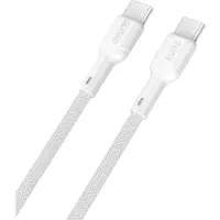 Dudao L9C Max 240W PD USB-C - USB-C Cable 1.2m - White