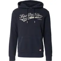 Superdry for man. M2014232A Heritage Brand Sweatshirt Relaxed black (XL), Casual, Cotton, Long sleeve